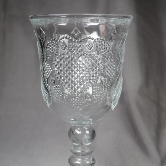 Vintage - Avon - "Heart and Diamond" - Fostoria - Loving Cup - 1978. - Picture 1 of 6
